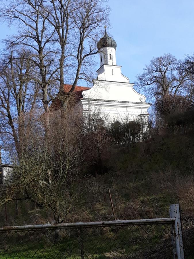 Zum Scheunenhof - Bauernhaus Ichenhausen Bagian luar foto