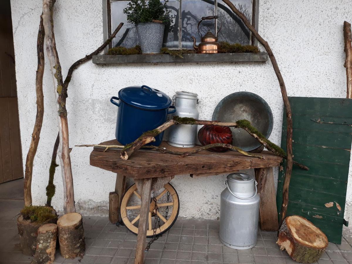 Zum Scheunenhof - Bauernhaus Ichenhausen Bagian luar foto